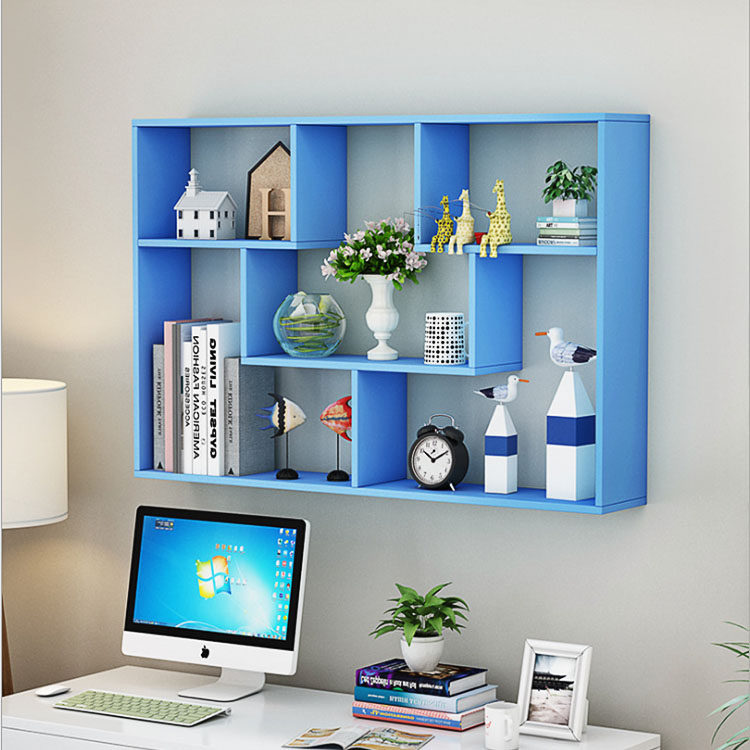 书架置物架壁挂简约现代创意简易墙上儿童小学生卧客厅地书房书柜