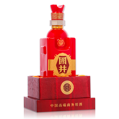 扳倒井52度国井献礼500ml礼盒高度商务宴请白酒 原价499元 现价179元