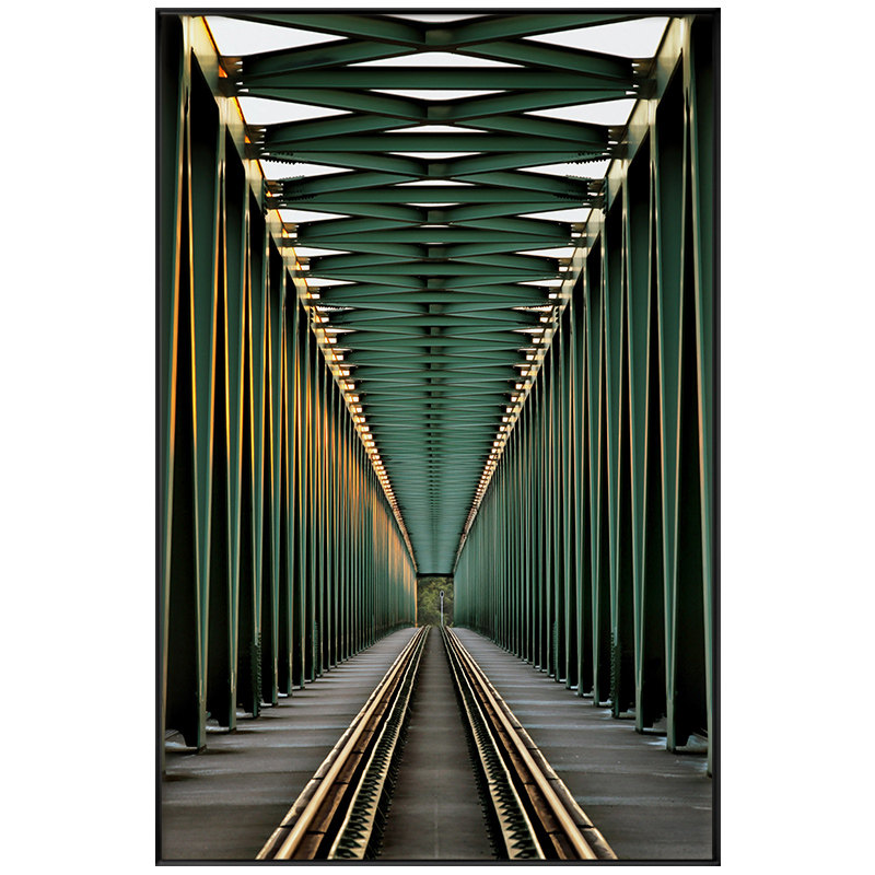 罗尚现代抽象玄关装饰画样板房艺术空间延伸壁画北欧现代装饰画