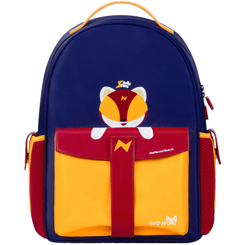 诺狐书包小学生男童一二年级三到六儿童轻便减负护脊双肩背包女孩