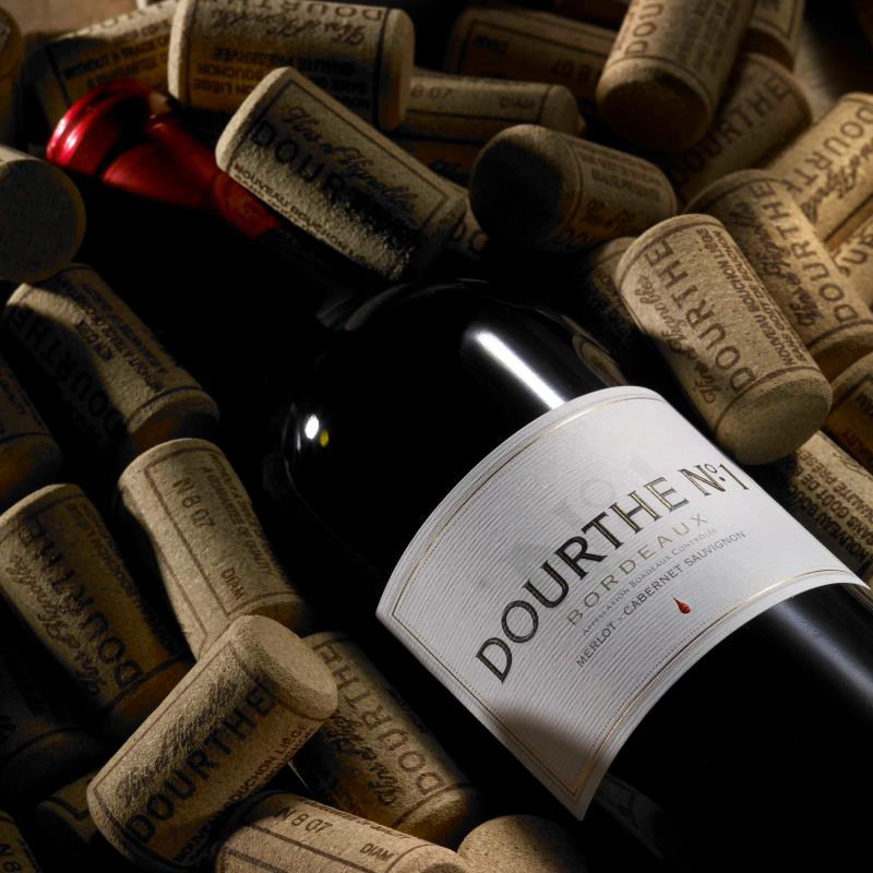 法国超市同款杜夫一号红葡萄酒原瓶进口红酒波尔多干红静态葡萄酒