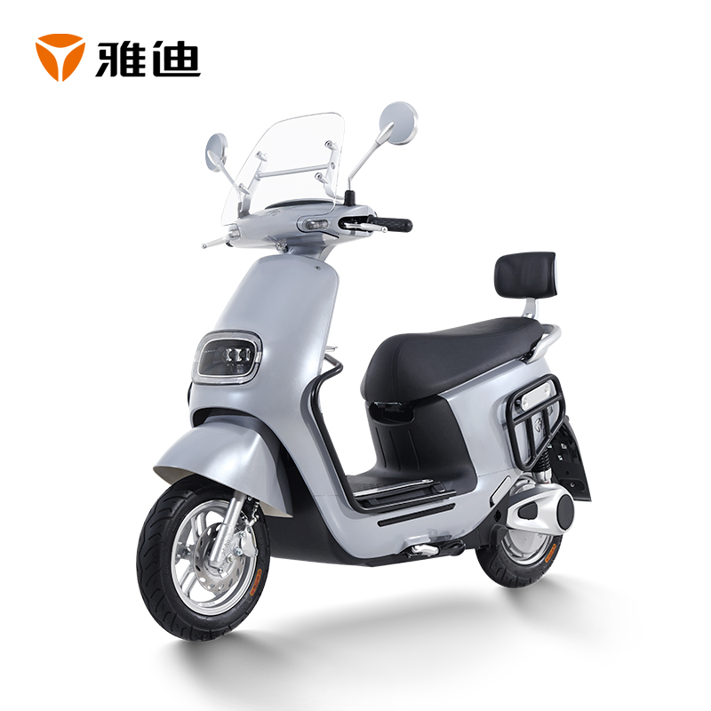 雅迪电动车极寒挑战m8冠能版时尚男女成人电动轻便摩托车