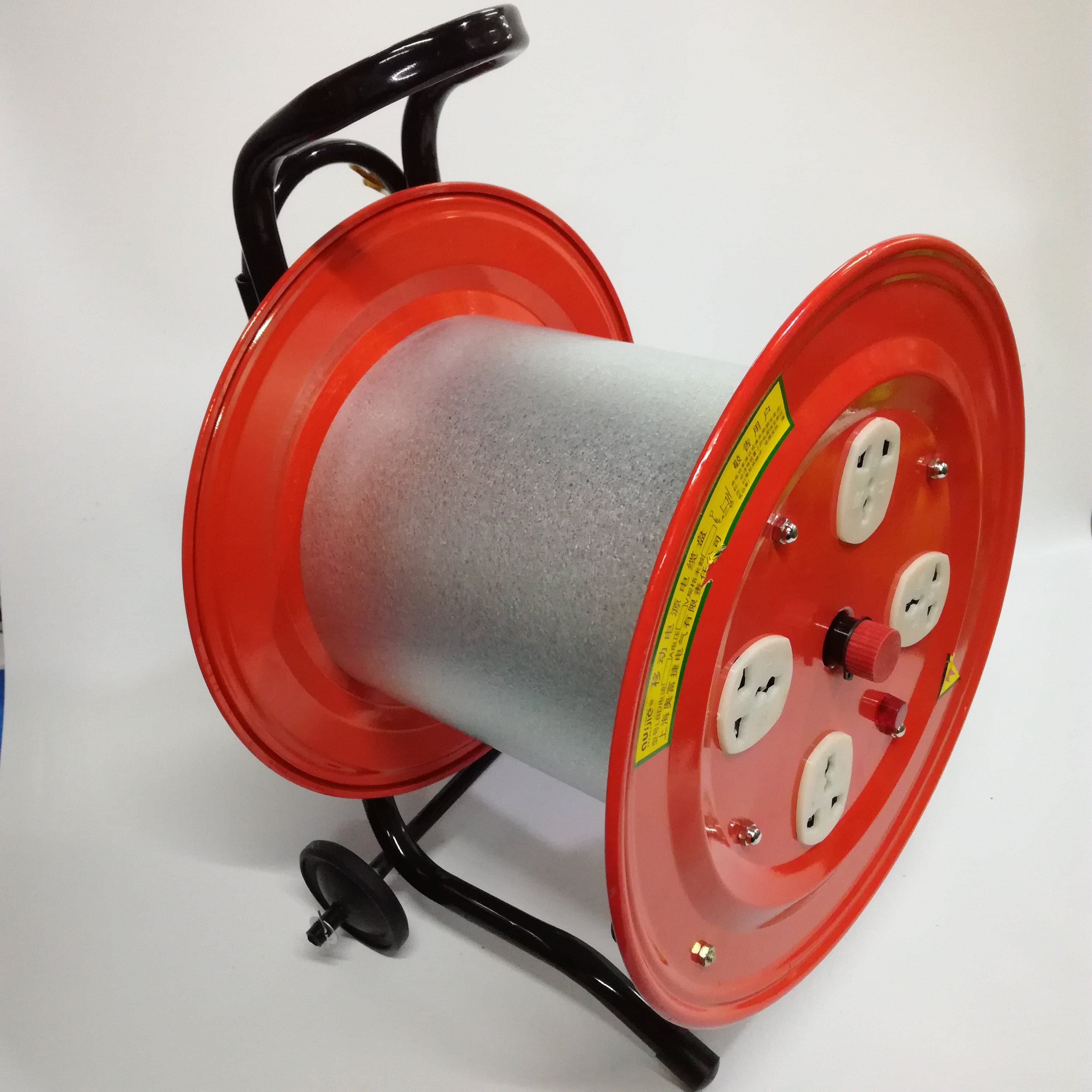 移动电缆盘线盘绕线盘空盘卷线盘线缆盘拖线盘线轴电线盘收线器