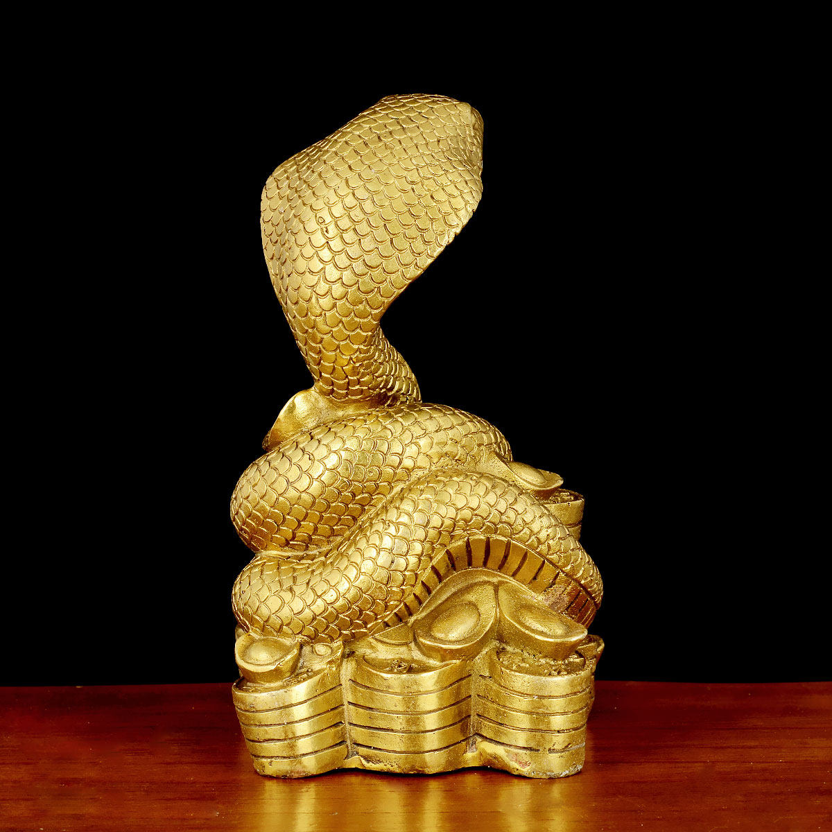 纯铜生肖蛇摆件蛇摆件十二生肖蛇居家风水摆设礼品 风水阁 - 女性在线