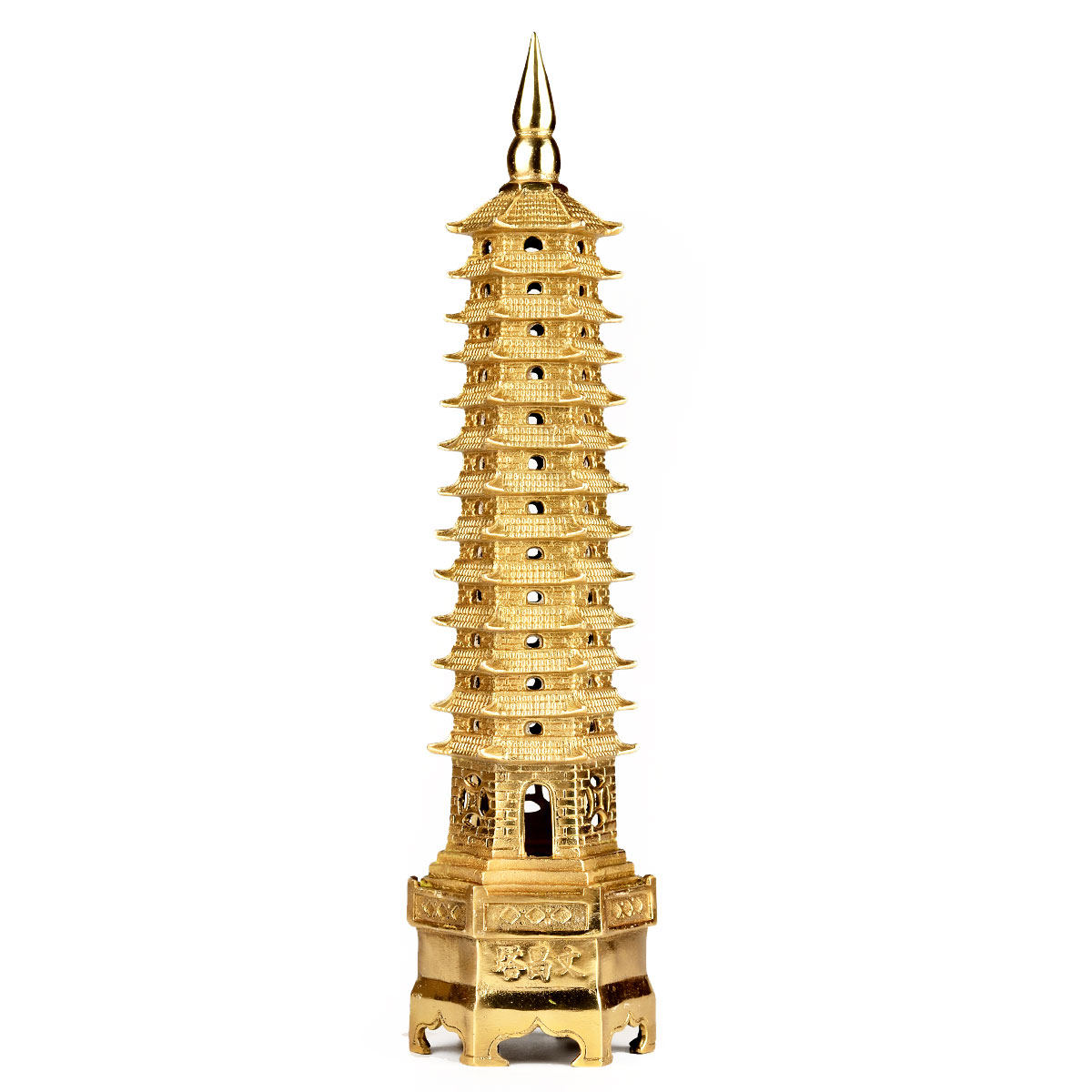 风水阁全铜13层文昌塔摆件9层十三三层办公室办公桌摆件