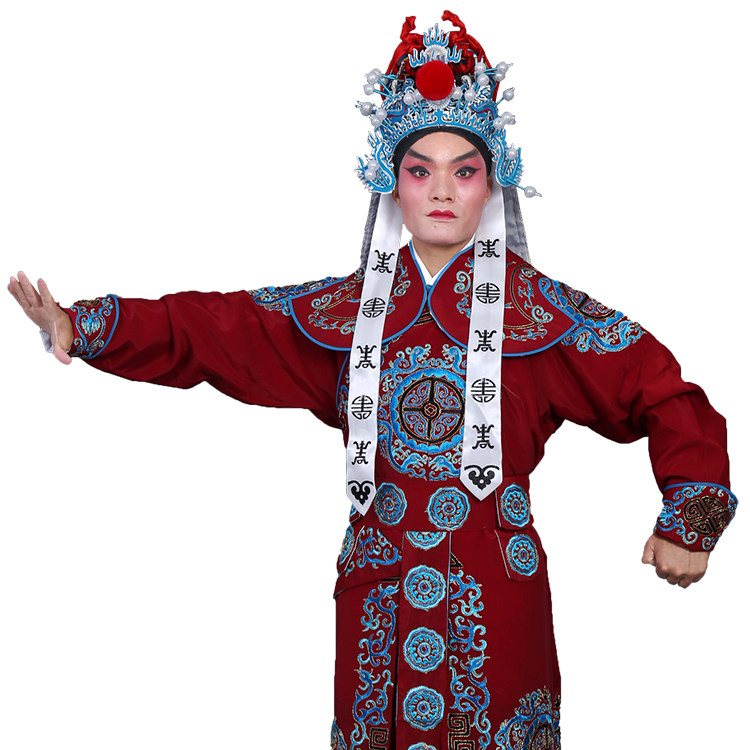 戏曲服装京剧越剧武生花剑花箭古装演出将军民族服装
