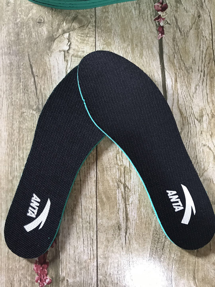 原装安踏正品男女运动鞋鞋垫抗菌防臭透气吸汗高弹力舒适柔软鞋垫