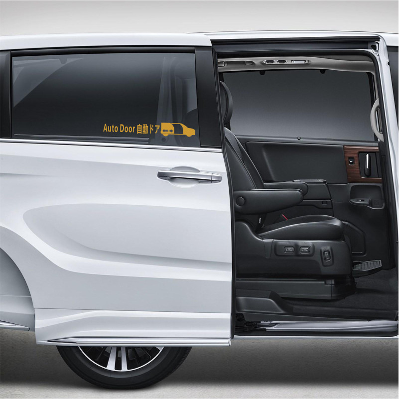 电动mpv侧滑自动门奥德赛艾力gl8gm8埃尔法个性装饰汽车装饰贴