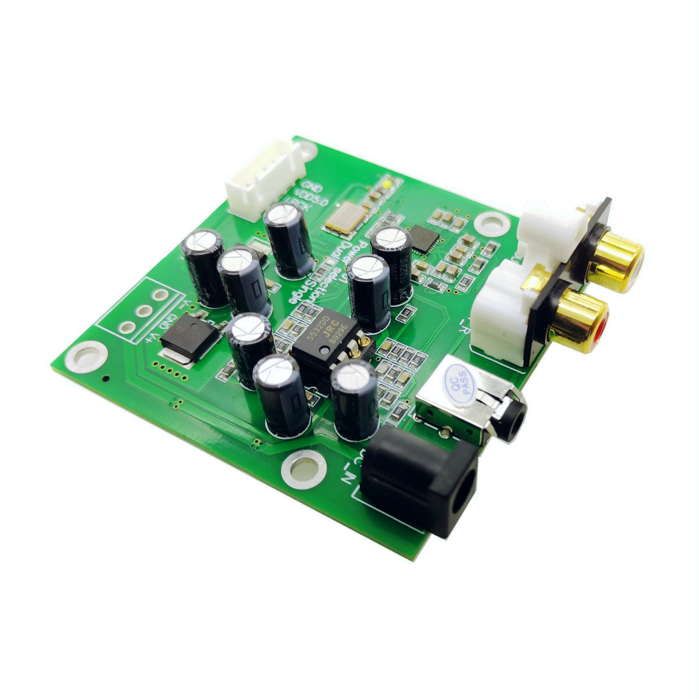 es9018k2mi2siisdsd数字音频输入dac解码板器解码器