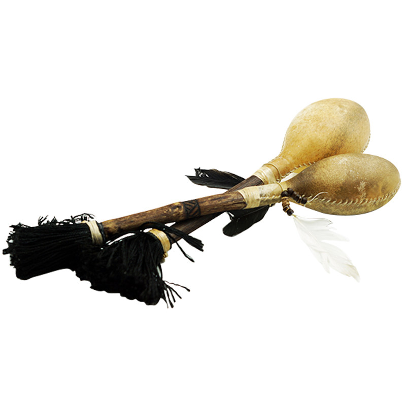 国外南美萨满沙锤印第安传统打击乐器声音疗愈小众西洋乐器进口