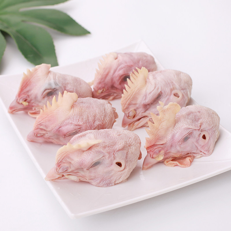 鸡头新鲜大鸡4斤装包邮约37个生鲜卤肉冷冻生鸡肉