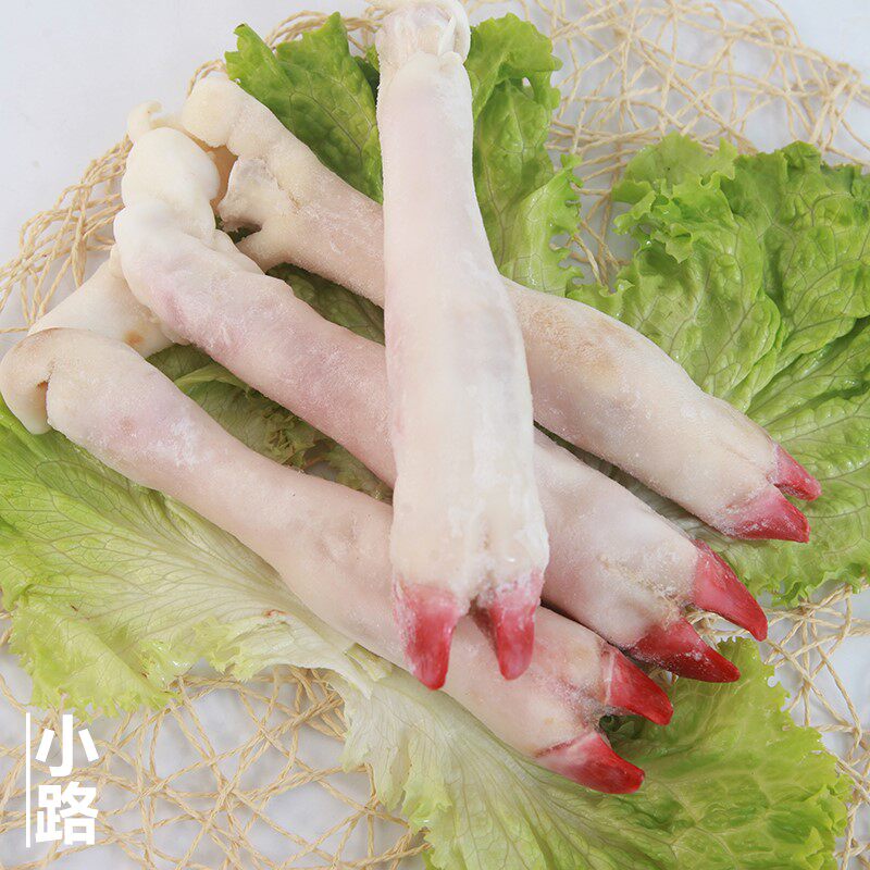 清真新鲜羊蹄4斤装顺丰包邮羊爪羊脚蹄冷冻生山羊羊蹄子带筋
