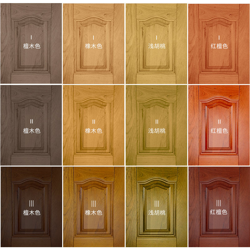 木纹水性木器漆衣柜家具翻新木头质门水性木器漆