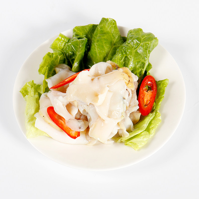 肉片海螺东山岛海鲜黄螺片新鲜片刺身螺椰子冷冻贝类制品