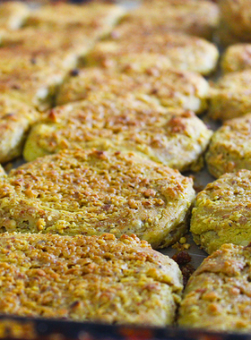 宁强核桃馍陕西汉中特色小吃核桃饼