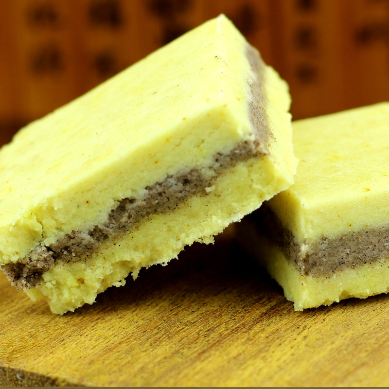 买2盒包邮云南特产正宗会泽绿月中桂绿豆糕500克传统糕点小吃零食