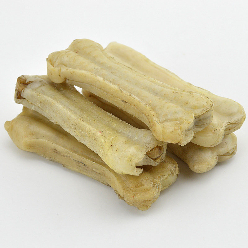 狗狗骨头零食天然皮压骨中小型犬磨牙骨头泰迪奖励食用洁齿健齿棒