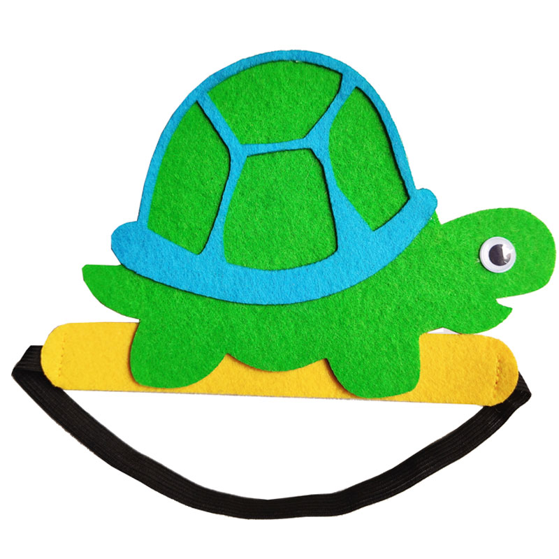 乌龟头饰手工制作图片