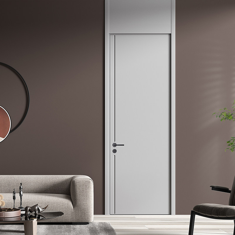 欧铂尼木木门卧室定制超高高门实木复合顶门卧室门