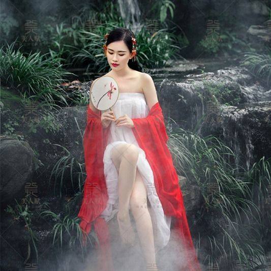 新款盘子女人坊主题摄影写真性感古装睡衣服装民族服装