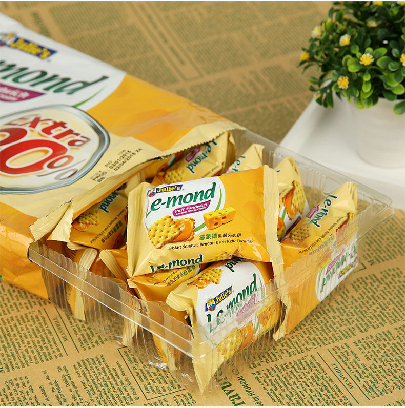 julie茱蒂丝雷蒙德乳酪夹心饼干180g4包组合马来西亚夹心饼干