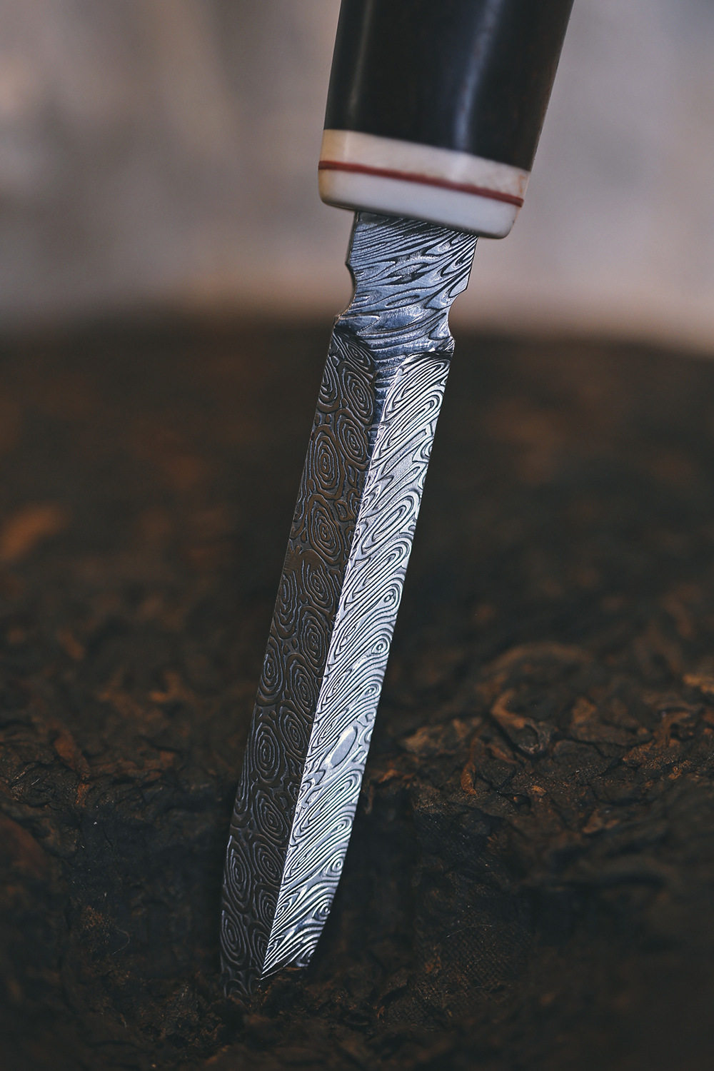 印度小叶紫檀椭圆茶刀高密老料名家手工茶道摆件