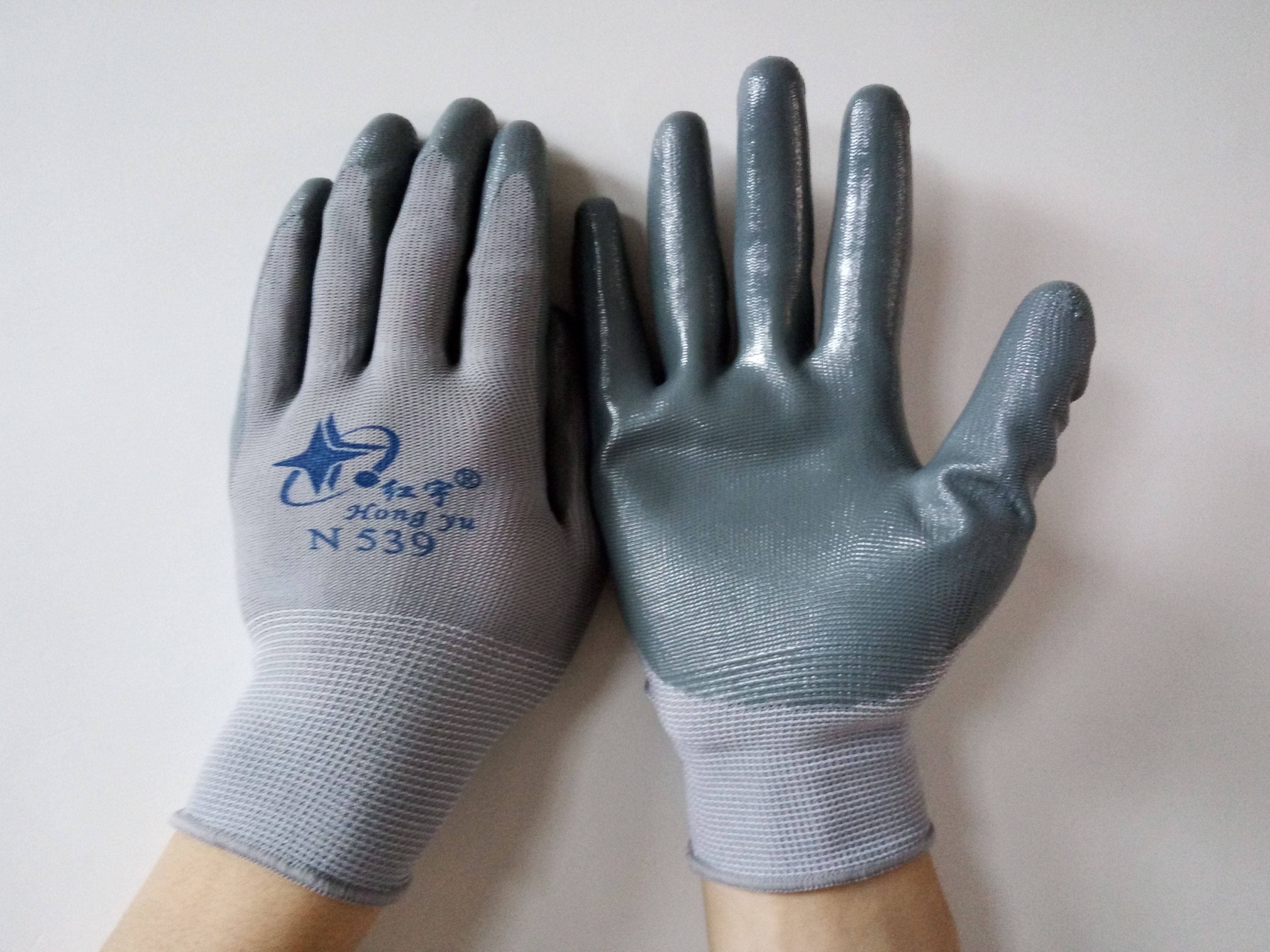 手套包邮星宇红宇n539劳保工作防护止滑耐磨防护手套