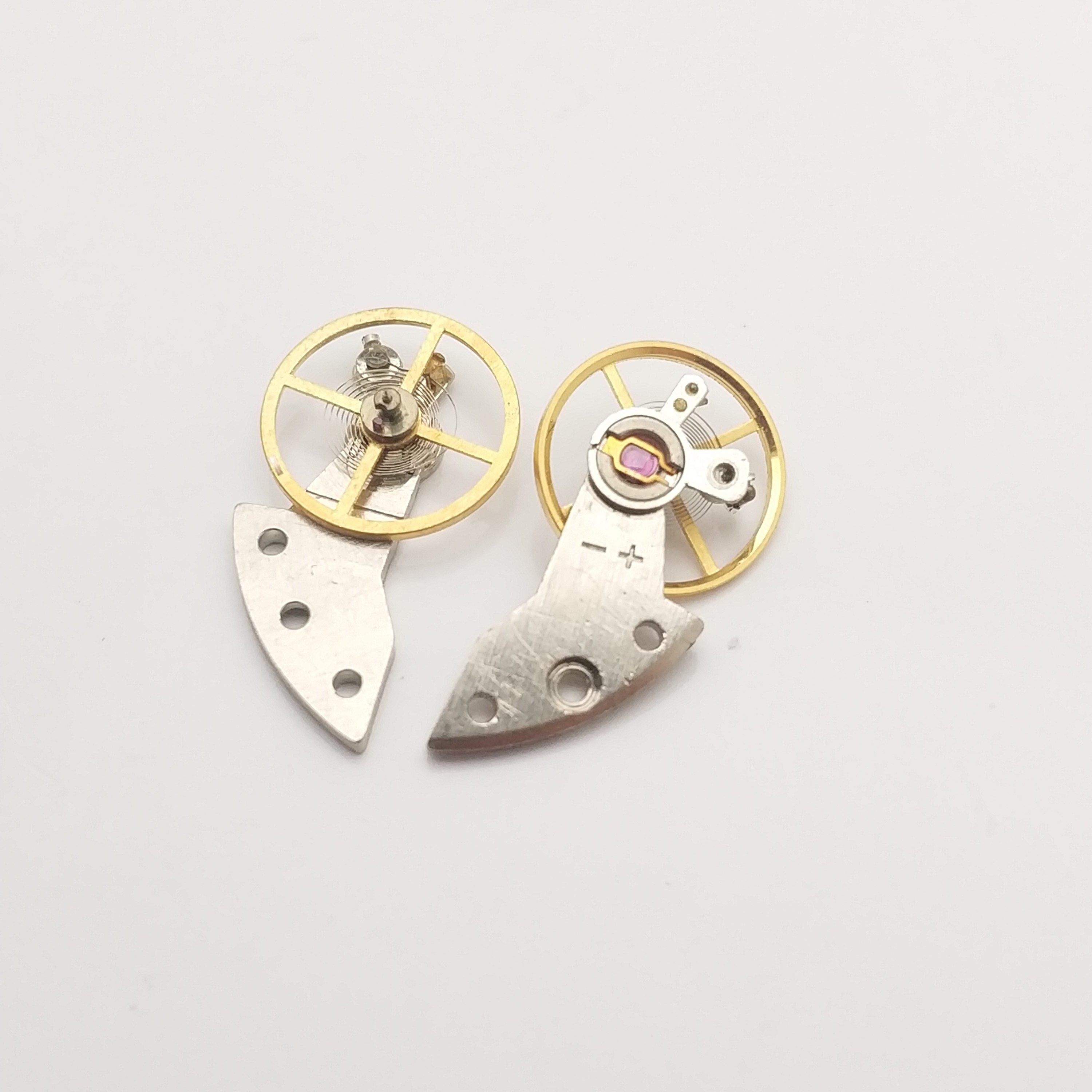 上海5520摆摆夹板总成摆轮套装手卷机械表配件配件