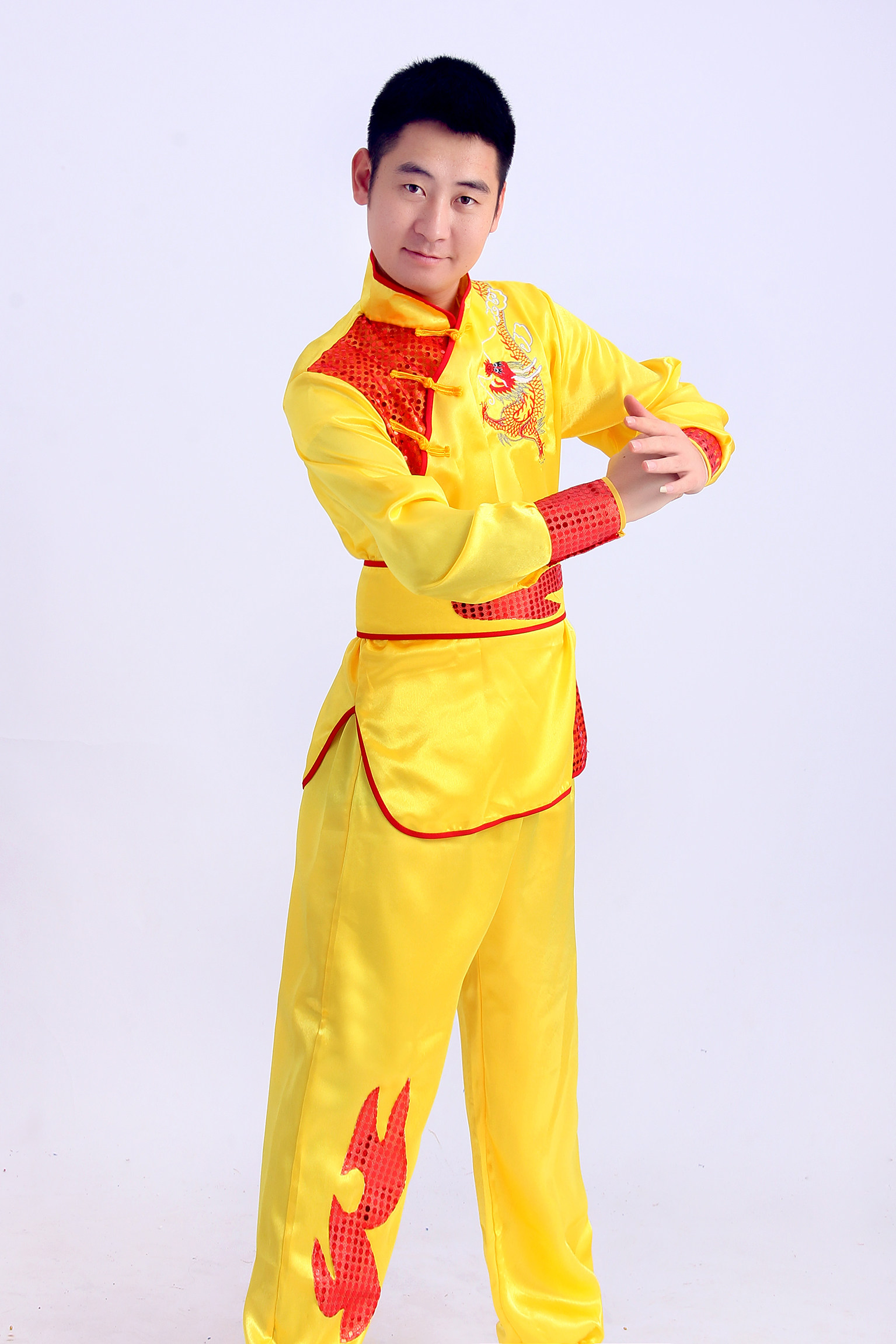 打鼓服装秧歌表演腰鼓演出演出服新款现代锣鼓民族服装