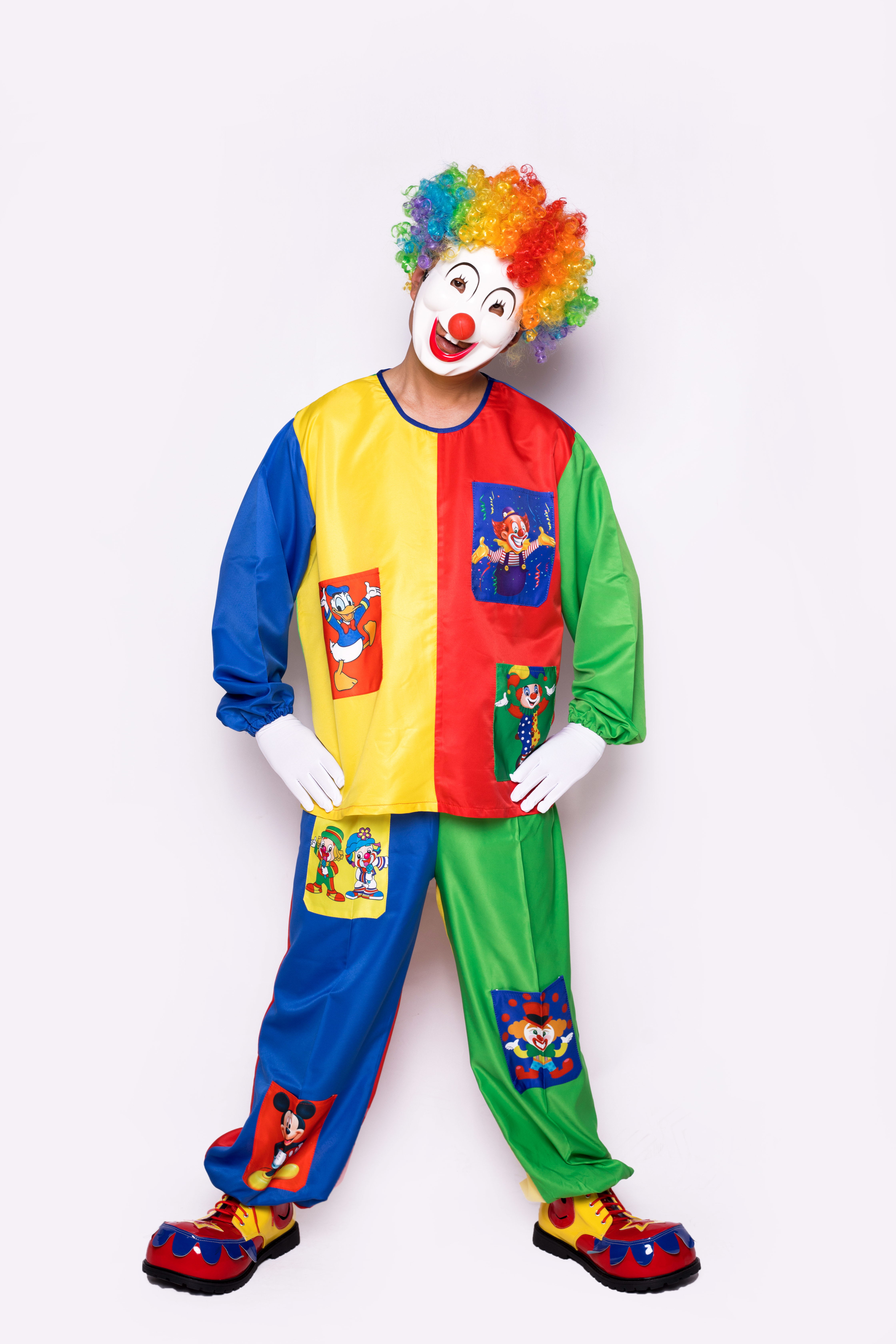 小丑万圣万圣节节节化装舞会表演服饰演出装扮服饰