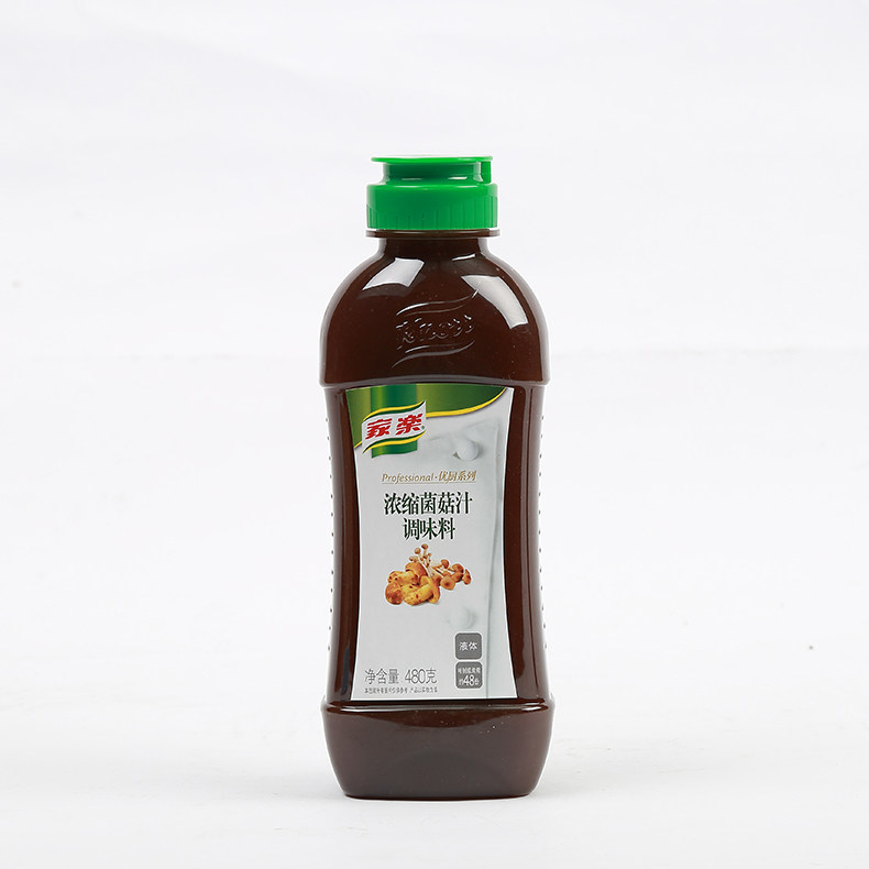 家乐浓缩菌菇汁调味料480g菌菇汤火锅底料热炒凉拌汤底原味蘑菇汁