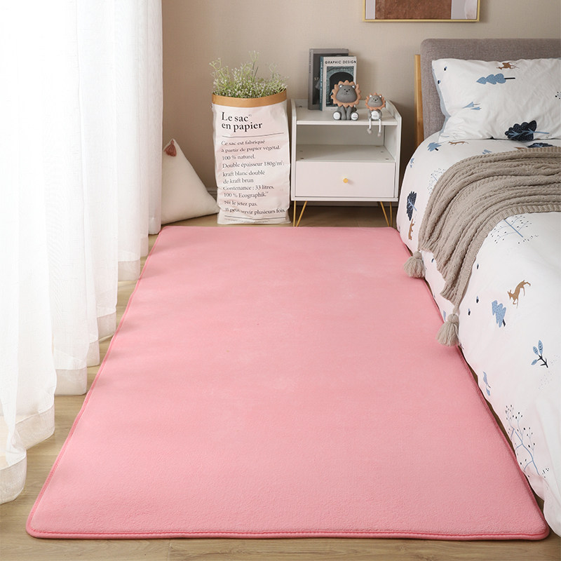 家用房间地毯整铺大面积灰色耐脏卧室衣帽间床边地毯