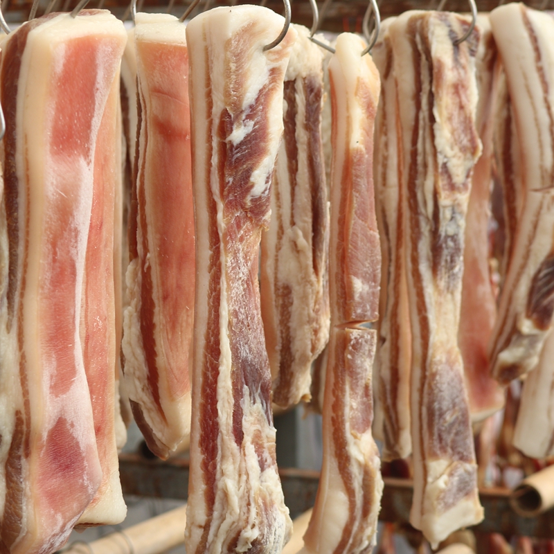 腊肉安徽咸肉风干农家手工自制腌肉徽州特产腌肉