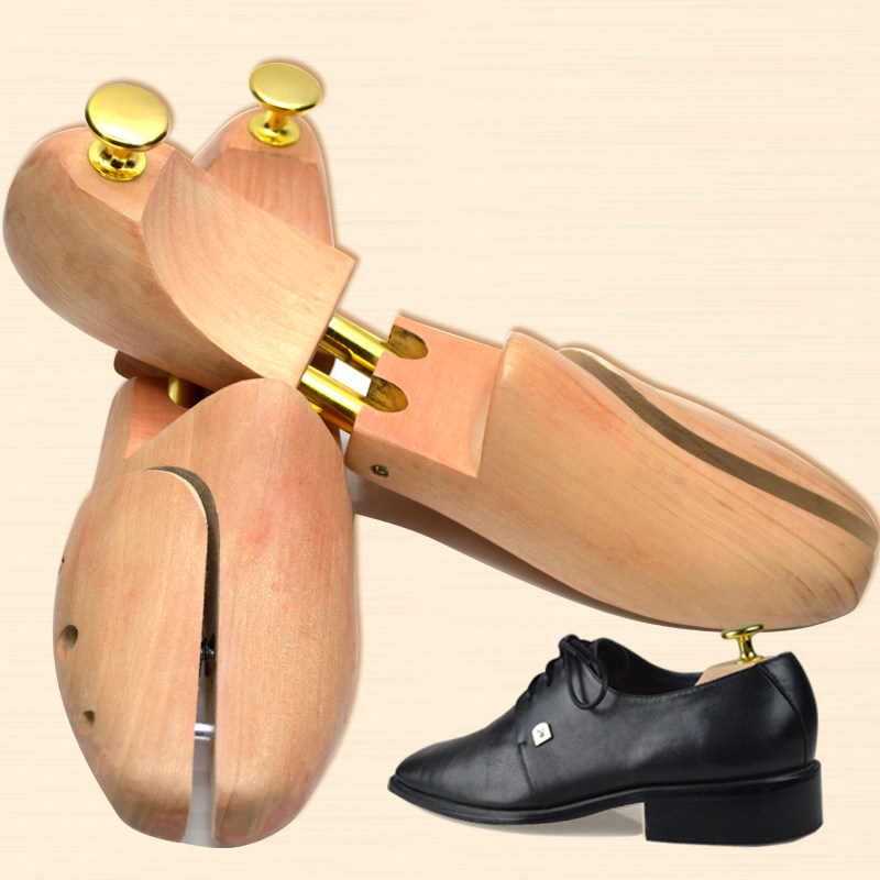 捷福世实木弹簧鞋撑鞋栓鞋楦可调调节男女皮鞋鞋撑