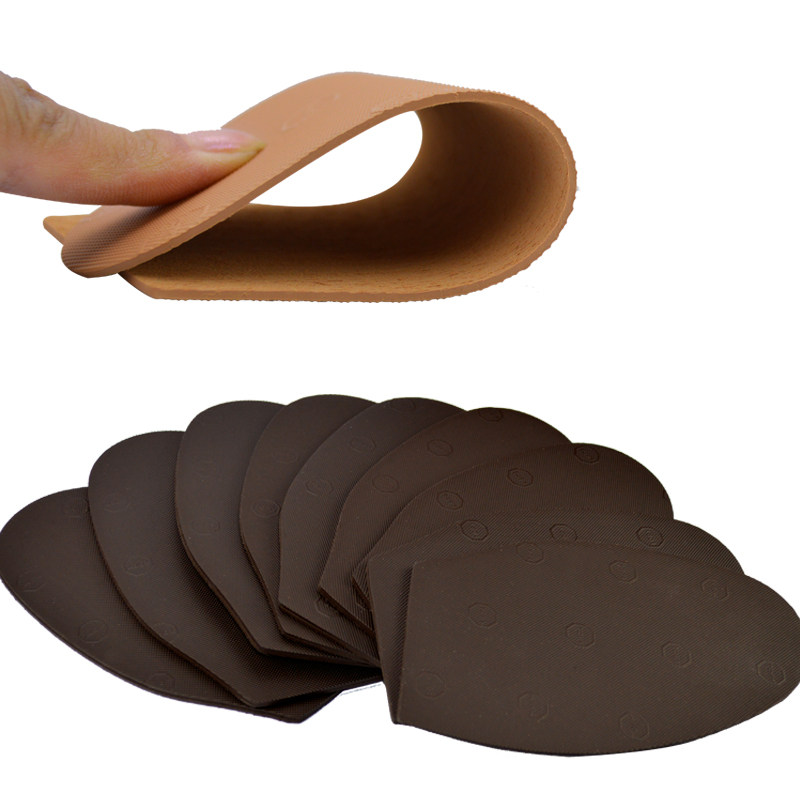 法国topy进口鞋掌鞋贴布纹前掌贴后跟耐磨保护贴皮底鞋橡胶皮鞋底