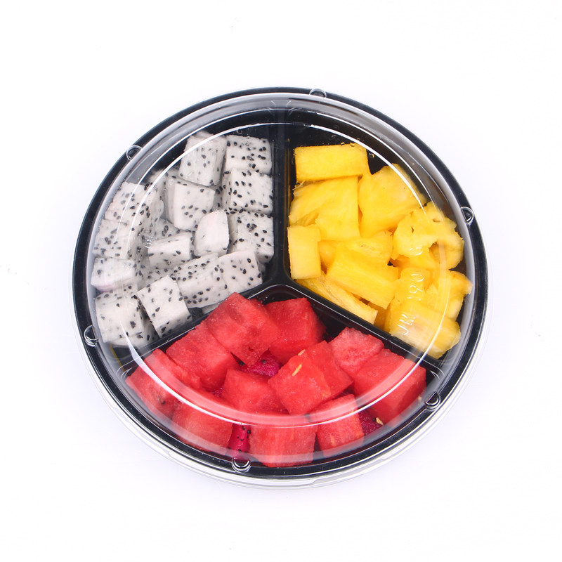 [好评好店]一次性水果盒子塑料鲜果切拼盘盒子 -一次性餐盒-好货如云