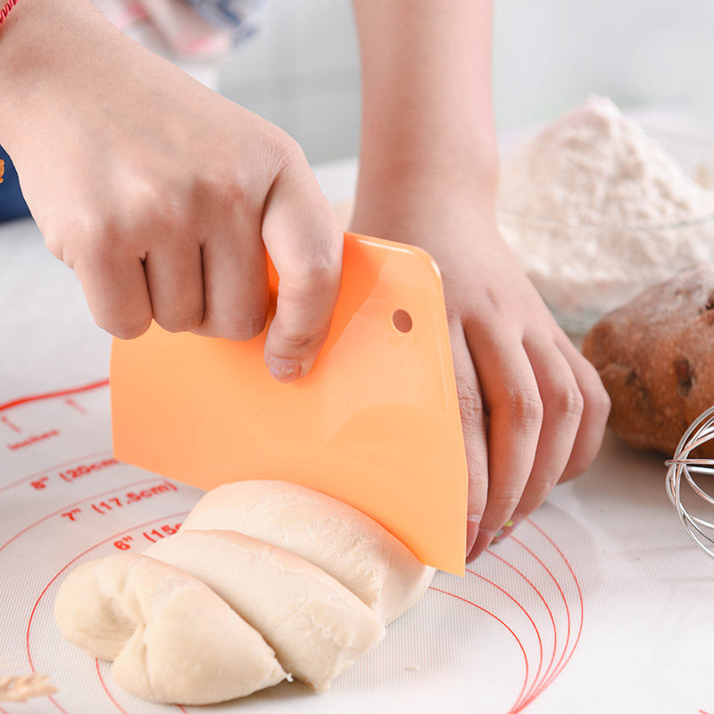百钻塑料刮板厨房家用面团切面刀刮面板蛋糕其它烘焙器具