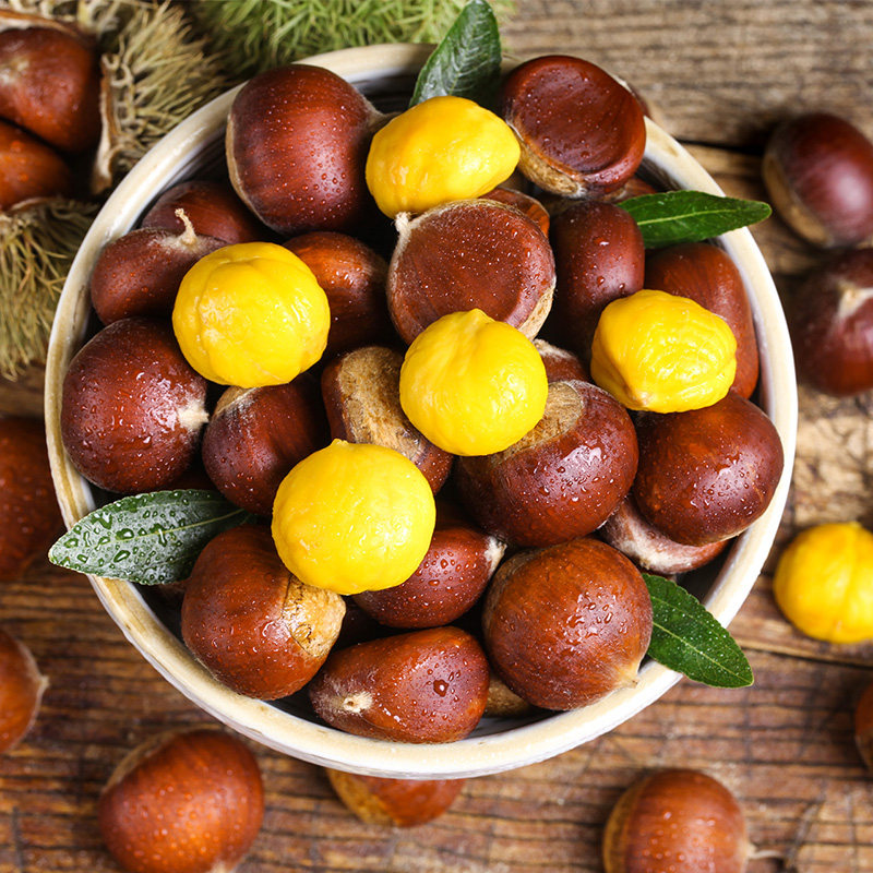 栗子现摘板栗10斤包邮丹东新鲜应季毛小油罗田新鲜板栗