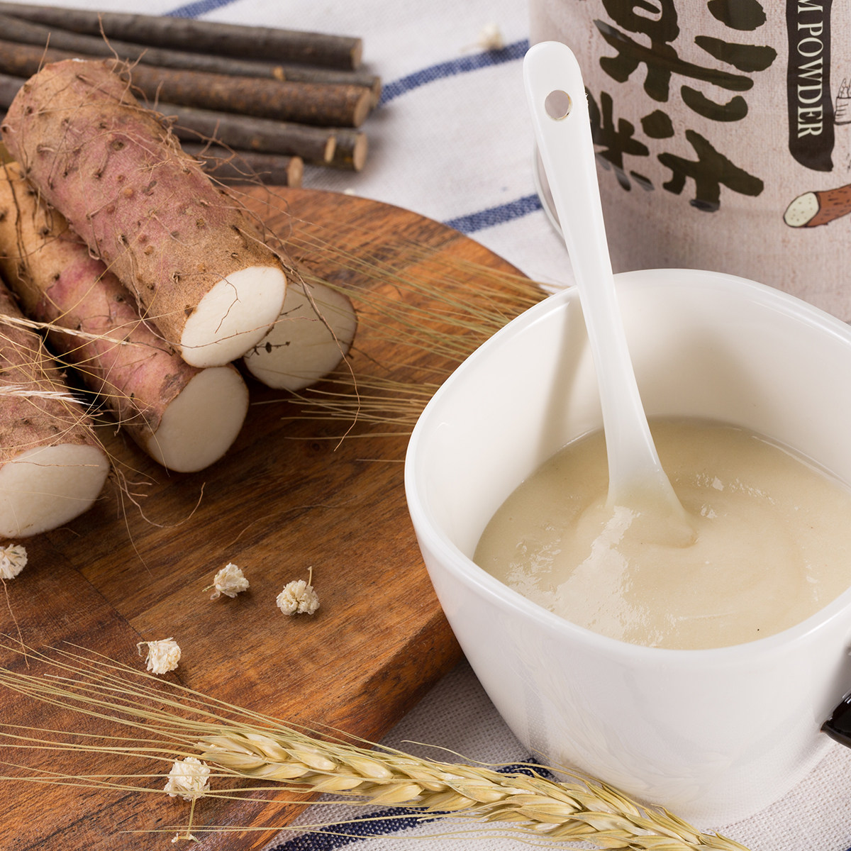 食尚森活台湾纯山药粉进口无糖脾胃天然粉粉食品