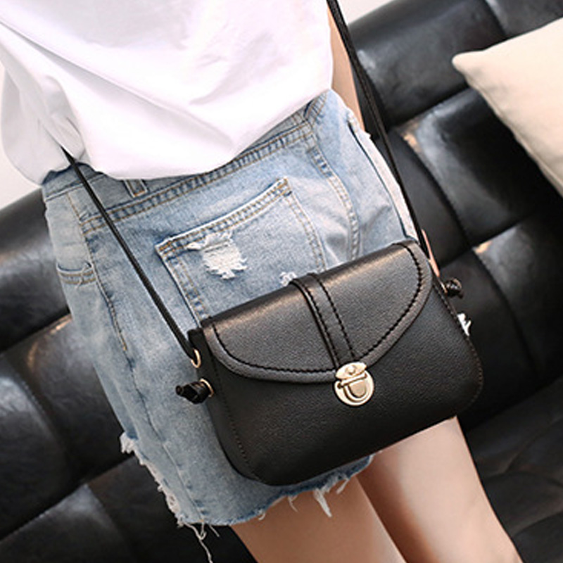 斜挎手机包女小清新学院风迷你小包包女单肩包简约百搭时尚钱包女