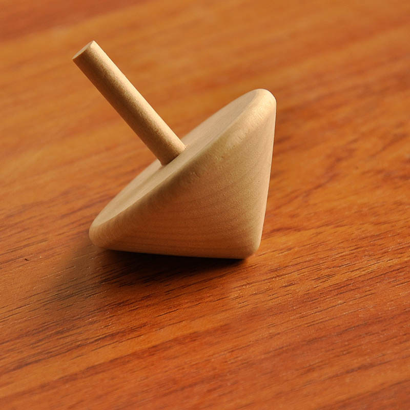 精美8090怀旧玩具木制陀螺传统儿时实木木质陀螺