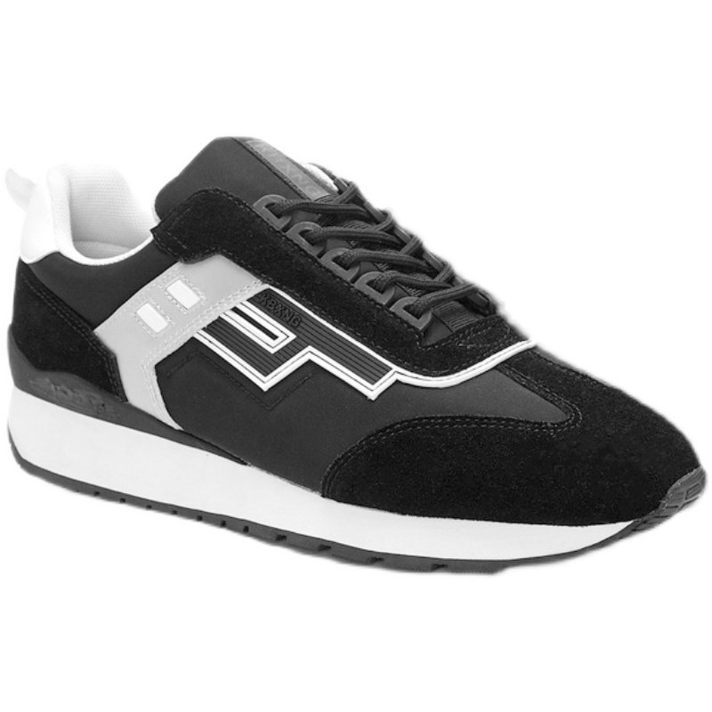 劲霸男鞋专柜正品2021春款新品圆头系带舒适时尚休闲鞋