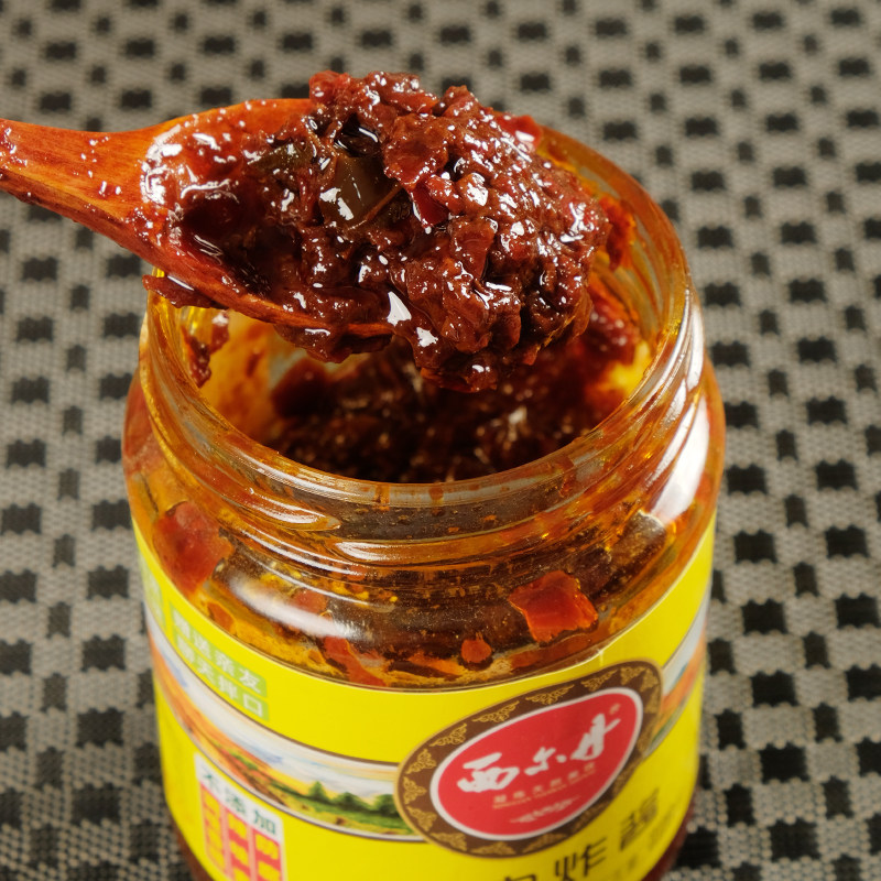 新疆甜辣辣椒酱下饭邮拌3包220g特产辣椒酱