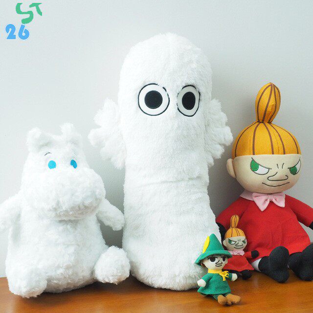 日版moomin姆明一族噜噜咪亚美阿美史力奇公仔礼物挂件玩偶布娃娃