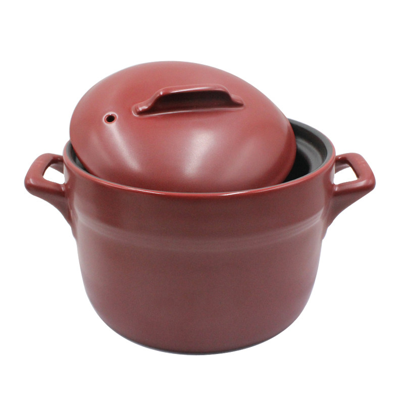 平底砂锅韩式陶瓷煤气炉适用耐高温彩色煲汤炖汤砂锅