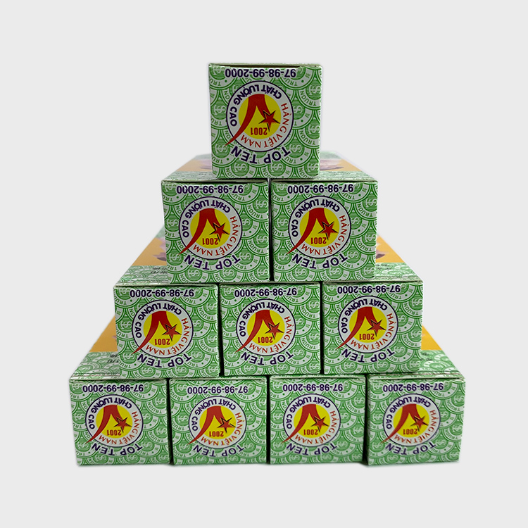 越南原装正品军膏20克五角星红虎膏减痛膏颈椎疼跌打扭伤舒筋药膏