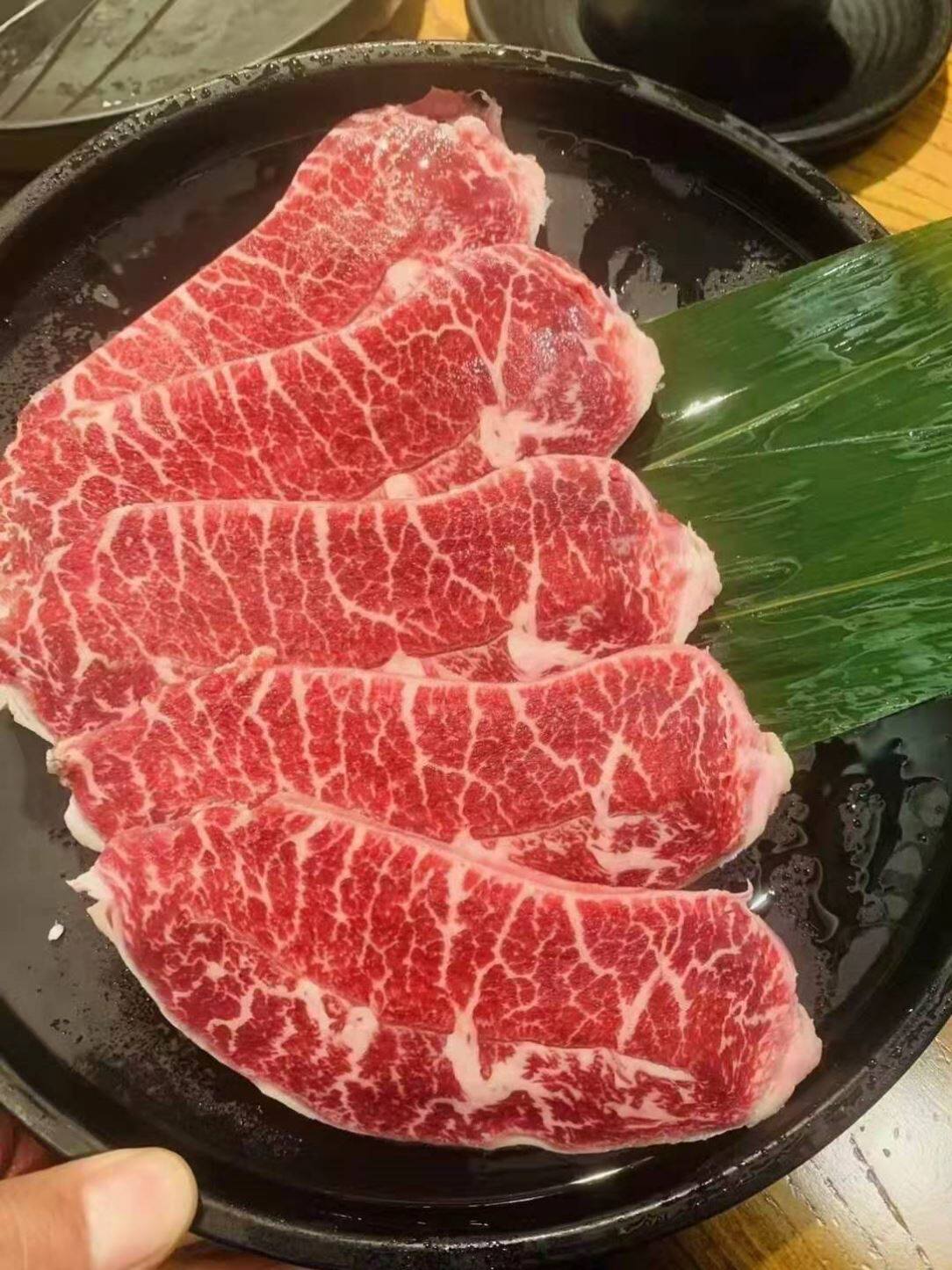 prime级红雪花牡蛎肉板牛排安格格斯谷饲整块牛排