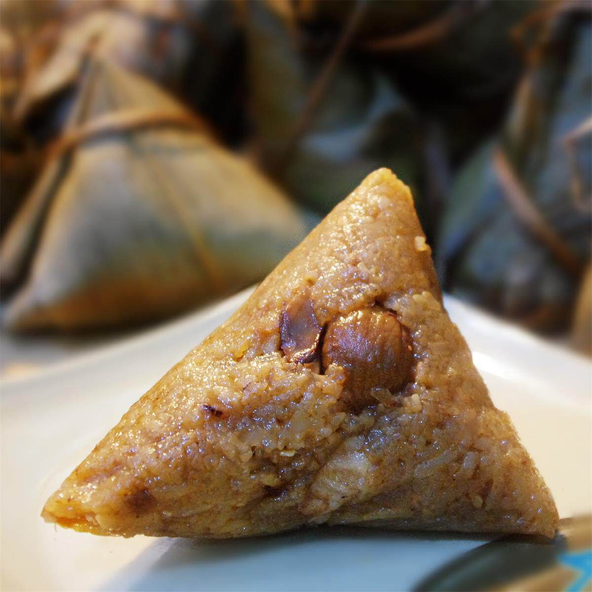 漳州古城曾记经典烧肉肉粽蛋黄板栗粽子闽南其他食品