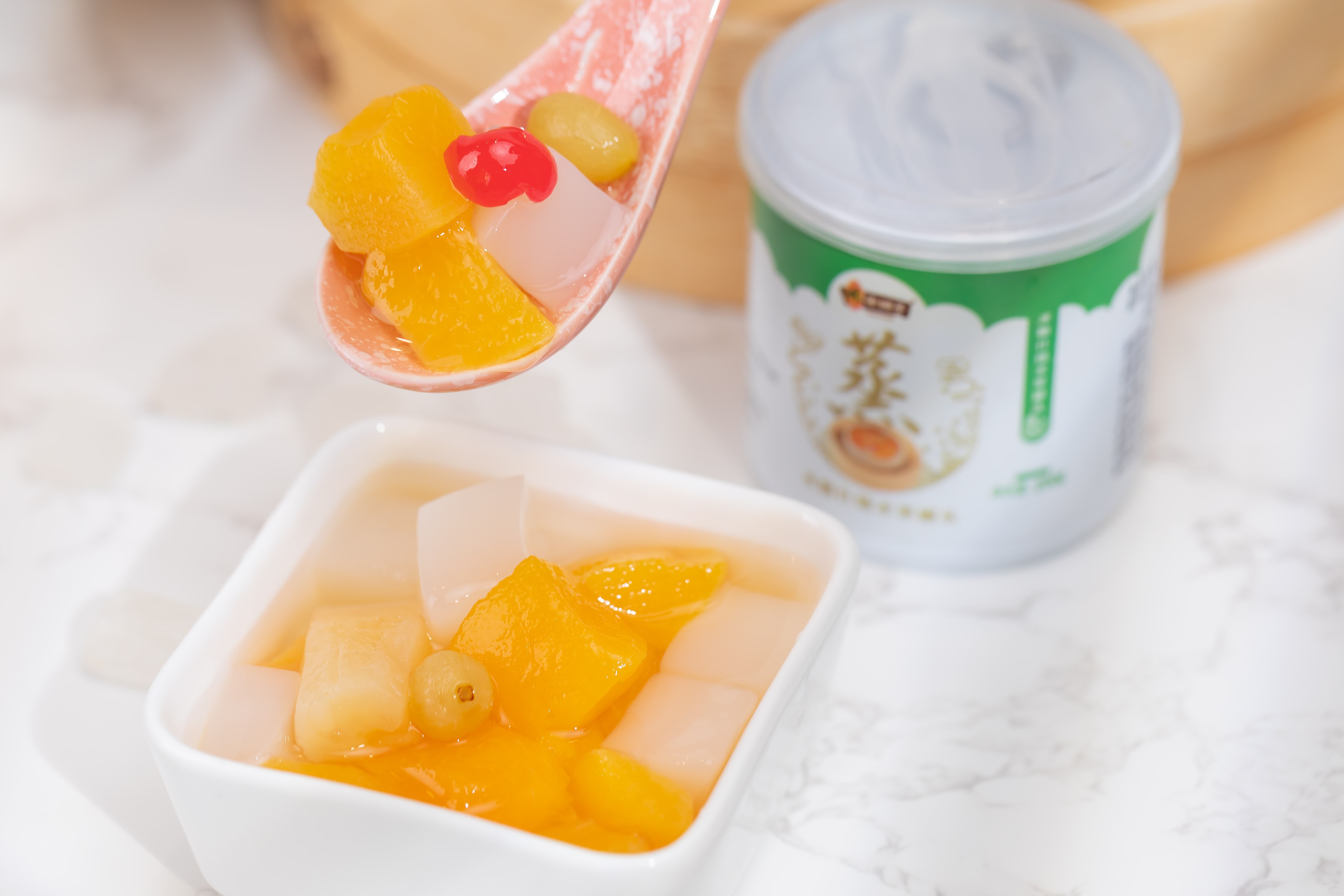 罐头林家铺子冰糖什锦水果儿童200g8罐黄桃水果罐头