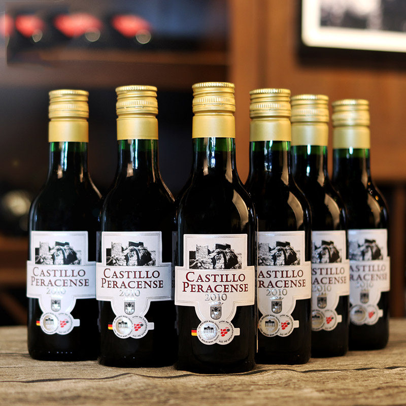 西班牙进口红酒小瓶187ml迷你干红晚安葡萄酒6支干红静态葡萄酒